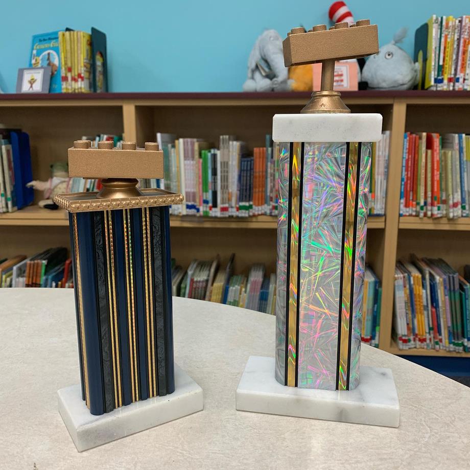 One kindergarten class and one first grade class at Page Primary have the opportunity to earn 'The Golden Brick' as a part of the school’s character education program. 